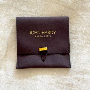 New John Hardy Jewelry Pouch with Cleaning Cloth – New – OS